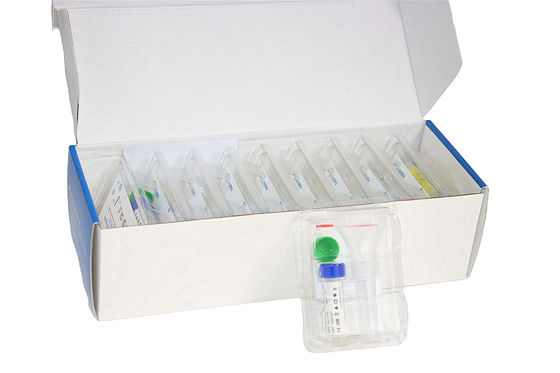 타액 DNA 수집 버릴 수 있는 바이러스 샘플링 장비 5 밀리람베르트 10 밀리람베르트 신속 시험 컨테이너