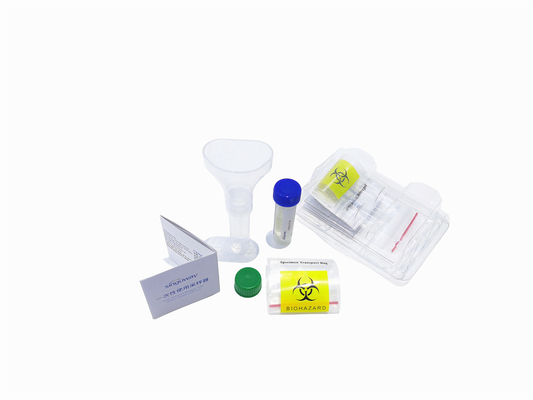 통합된 버릴 수 있는 DNA 침 rna 샘플 수집은 단순 작동을 장비를 답니다